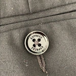 Express - black suit pants - size 4R